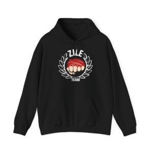 Brass Knuckles Illustration Hoodie | Small Center Chest Graphic